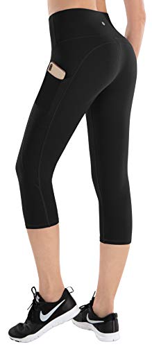 ESPIDOO Women's High Waisted Yoga Pants, Tummy Control Workout Pants for Women, 4