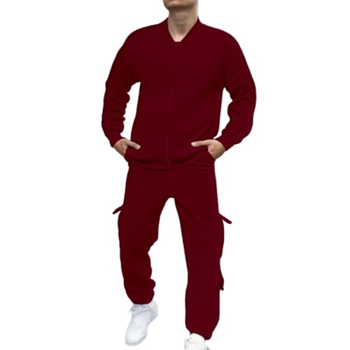 Costume de mariage pour hommes rouge coupe slim taille XXL tenue de cérémonie