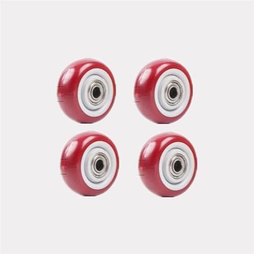 4 Pcs/Lot 3 Inch Universal Wheel Single Silent Trolley Caster Heavy Wear Directional