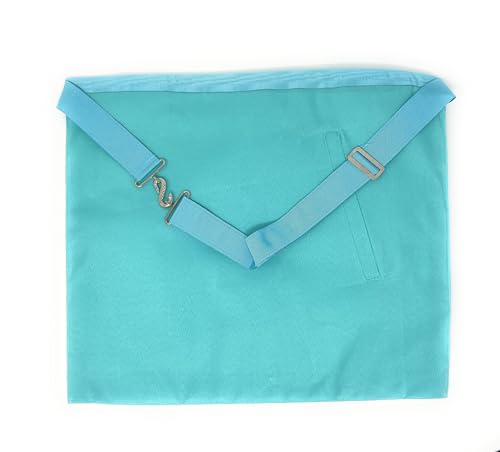 IPL Masonic Craft Regalia Master Masons MM Premium Lambskin Leather Apron, White - Image 3