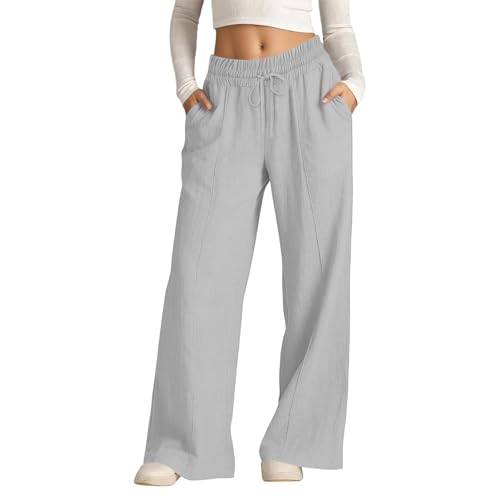 Pantalon sarouel en lin idéal pour vos vacances à la mer
