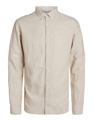 Linen T-shirt JACK & JONES chemise lin homme pour les soirées d'été