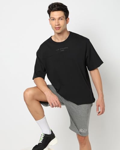 Image of Gap Men Oversize Fit Short Sleeves Crew Neck T-Shirt