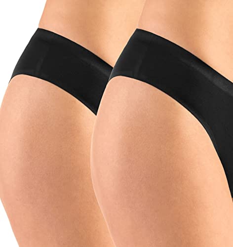 OVISSA Unterwäsche Für Damen Weich Nahtlos Damen-schlüpfer Mittlere Leibhöhe Slips Basic-Damenhosen, Multipack, Damen-unterwäsche Größe S-XL Cover