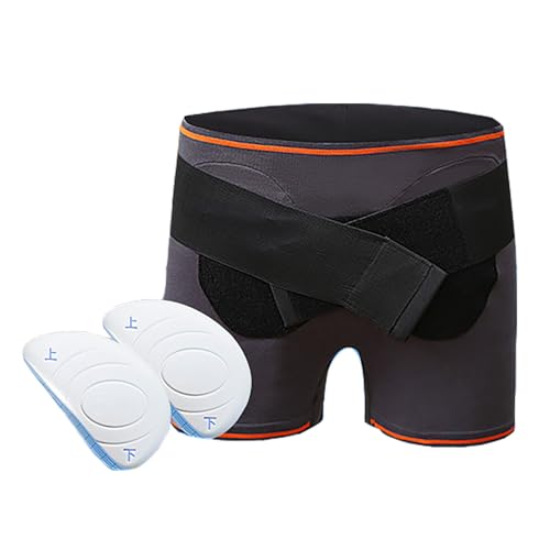 Faja para Hernia Deportiva Talla XL con 2 Almohadillas Removibles