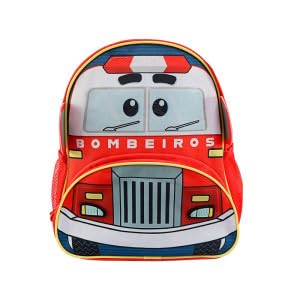 Mochila Infantil Bombeiros: Praticidade, Estilo e Conforto para os Pequenos Estudantes e Aventureiros!