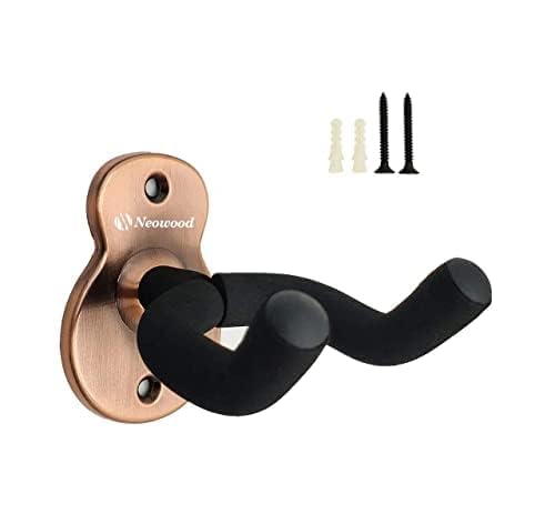 NW-PWH-1 Guitar Wall Mount Hanger for Acoustic, bass,Electric. and Ukulele (Bronze)-image-35