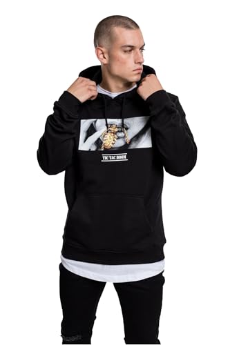 Mister Tee Sudadera con Capucha para Hombre, Negro, S