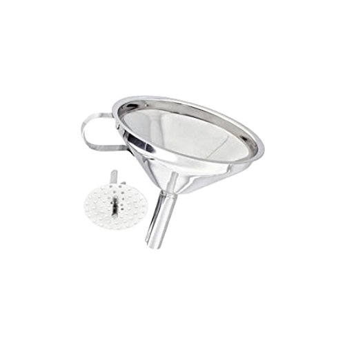 Judge11cm Funnel, with Filter, Stainless Steel, Silver
