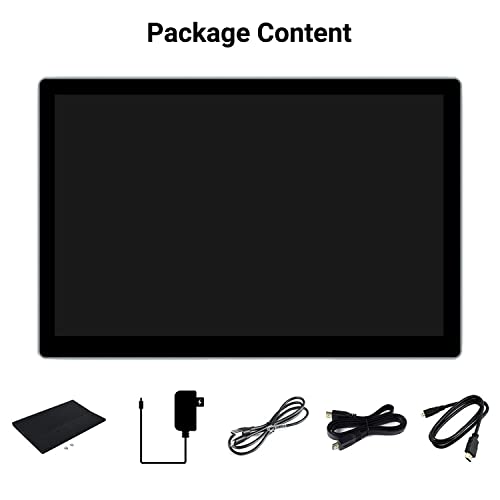 Image of Waveshare 10.5inch Capacitive Touch AMOLED Compatible with Raspberry Pi 4B /3B+ /3A+ /2B /B+ /A+ /Zero /Zero W /WH /Zero 2W CM3+ /4 HDMI Port 2560x1600 2K Resolution Supports Jetson Nano /Windows