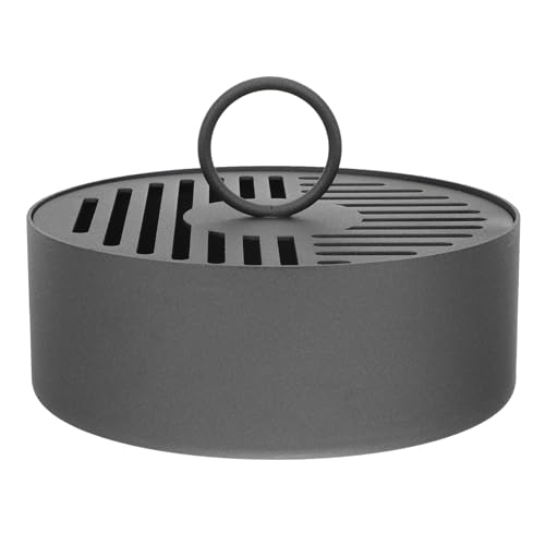 TEMPNAP 防火カバー付き蚊取り線香ケース 香炉托?架 ホルダー 蓋付き火傷防止ボックス 通気性ホロー設計 リビング 寝室 茶室適用