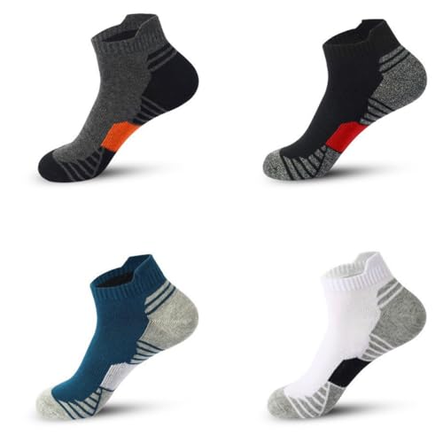 6 Pairs Mens Ankle Socks Running Socks Athletic Tab Socks Low Cut Socks3