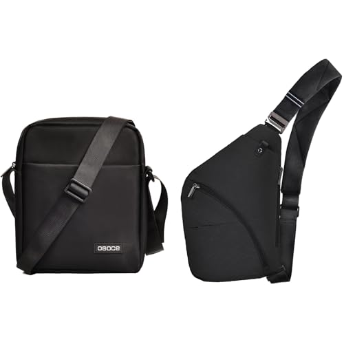 Small Messenger Bag for Men and Rfid Crossbody Bags for Women