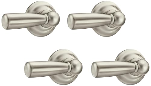 Image of Moen DN6801BN Sage Inspirations Toilet Tank Lever, Brushed Nickel (Pack of 4)