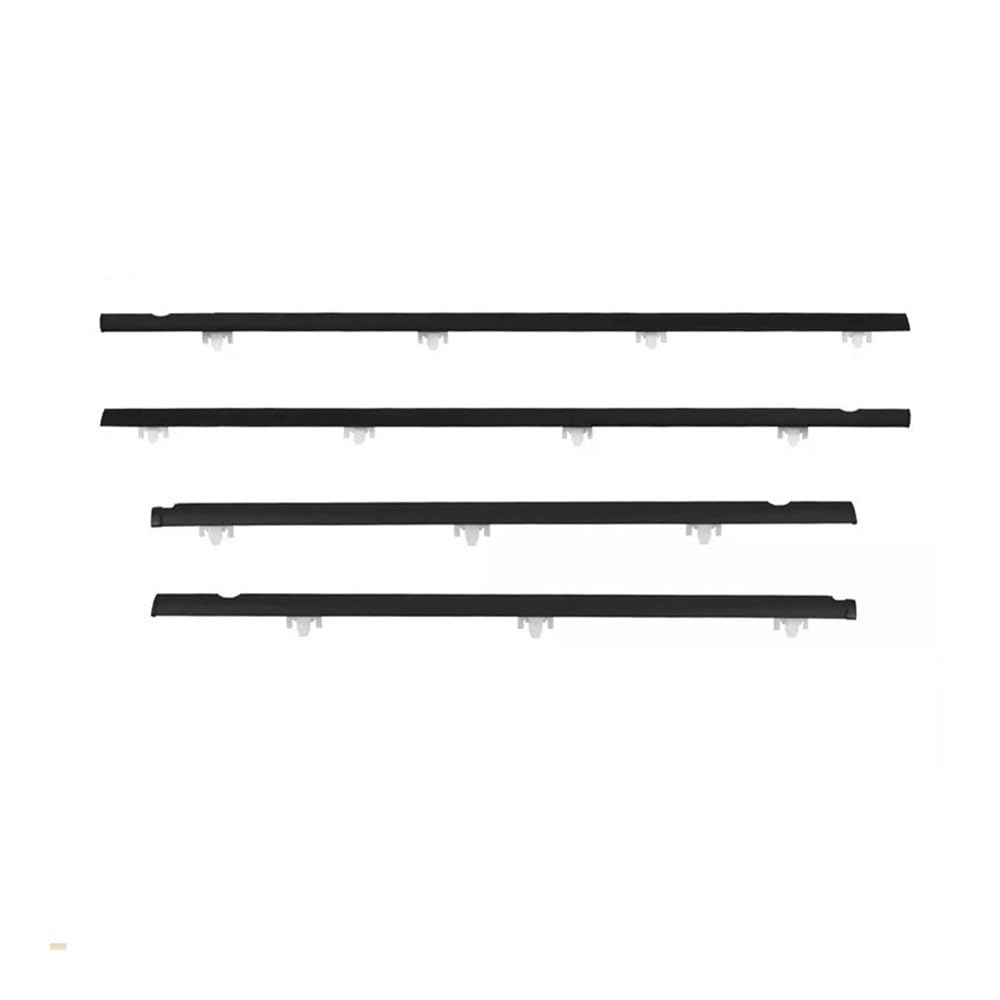 Car Seal Strip 4 Door Window Weatherstrip Belt Trim for Nissan for Sentra B13 Tsuru Sunny Sedan 1990-1994 Windows Glass Waterproof Sealing Strips