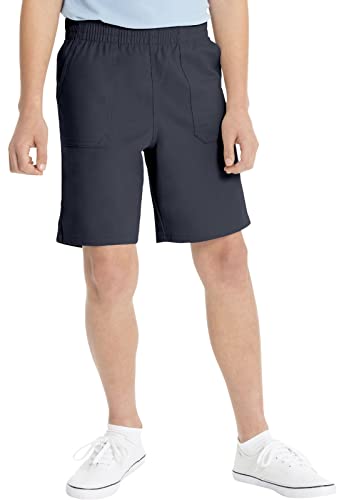 Real School Uniforms Unisex Pull-On Shorts with Elastic Waist and 2 Pockets
