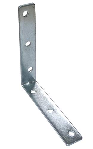 Preisvergleich Produktbild AERZETIX: 10 x Eckverbinder Befestigung aus Metall 80 / 80 / 15 mm C41539