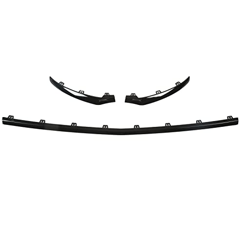Rénovation spoiler inférieur pare-chocs avant noir brillant pour GLC X253 AMG Line 16-19