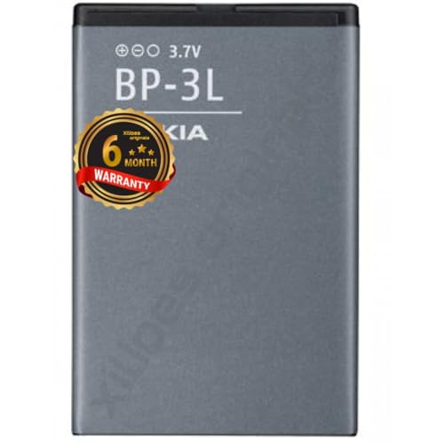 Image of OriginaI (BP-3L) Battery for Nokia Lumia 710, Nokia 610, Asha 303, ASHA 603 Battery with 6 Month Warranty**** (N75)