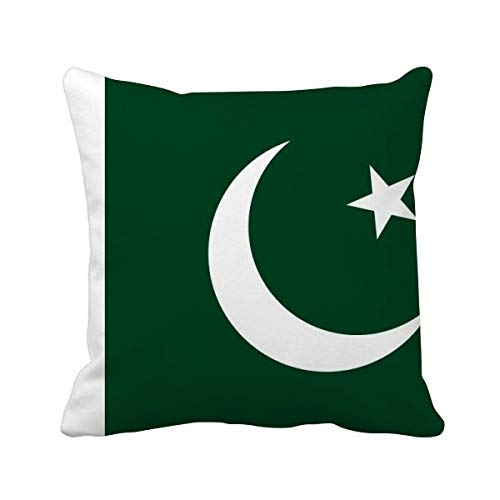 Coussin Drapeau du Pakistan 45x45 cm Décoration Salon