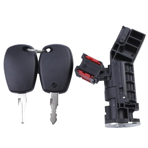 Cilindro de cerradura de encendido Clio 806016505R con 2 llaves para sustitución directa de clausor