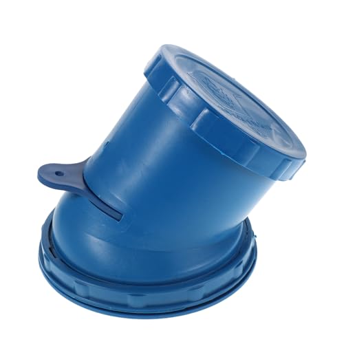 SEWACC Raccord de Sortie de Silo à Grains 12 Cm de Diamètre, Vanne de Déchargement Robuste en Métal pour Stockage de Céréales, Accessoire de Vidange pour...