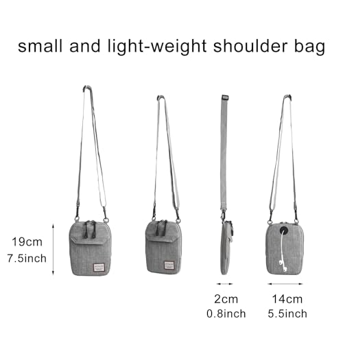 Image of SEAFEW Mini Crossbody Bag Shoulder Bag for Men, Small Messenger Satchel Bag for Women
