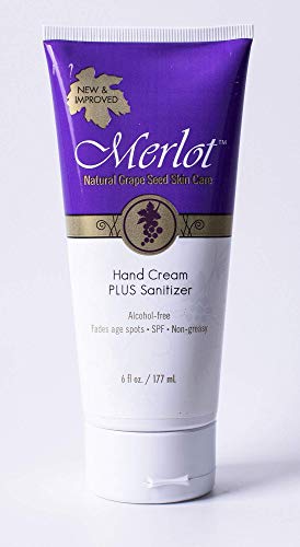 Merlot Grape Seed Hand Cream PLUS Sanitizer