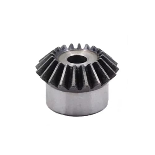 Engrenage conique 1M 20 dents en acier 45# pour transmission 1:1 à 90 degrés