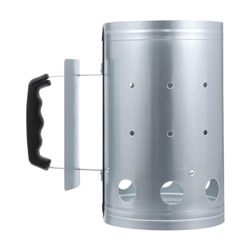 jojofuny Anzündkamin Holzkohleofen aus Verzinktem Blech mit...