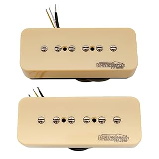 Wilkinson Série M Stacked P90 Soapbar Céramique Humbucker Micros à Bobine Simple Pickups pour Guitare électrique SG/LP… - Les Beatles, Paul McCartney, John Lennon, RIngo Starr, George Harrison Wilkinson Série M Stacked P90 Soapbar Céramique Humbucker Micros à Bobine Simple Pickups pour Guitare électrique SG/LP… – Image 5