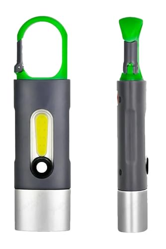 4 Modlu Şarjlı El Feneri Cob LED USB Kamp Outdoor Avcılık Lambası Kancalı 400 Lümen 3W