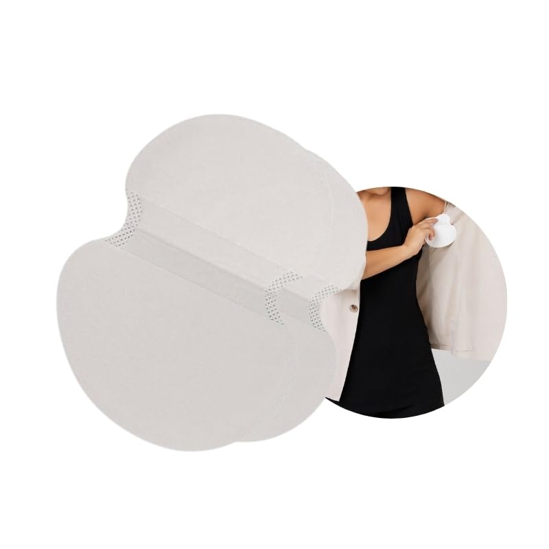 Pack of 10 Disposable Underarm Sweat Pads - Ultra-Thin Anti-Stain Shields | Breathable Cotton Sweat-Absorbing Pads for Women | Odor Control-image-26