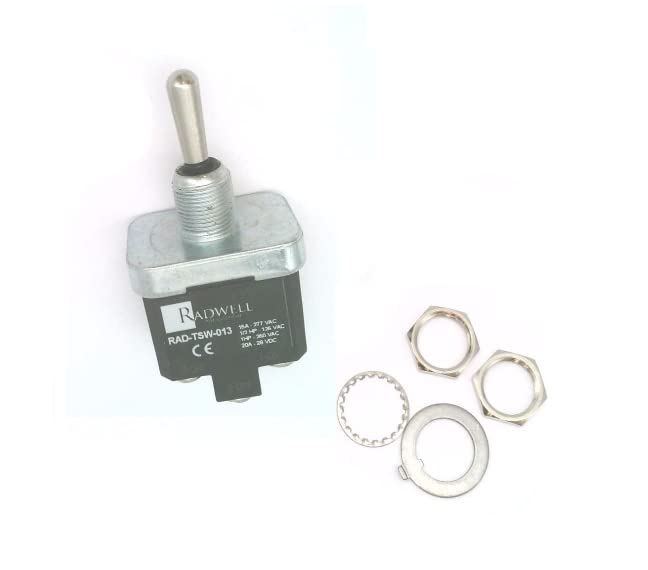 RADWELL Verified Substitute 2NT1-7-SUB Step Base, Screw TERMINALS, 3 Position, 2 Poles
