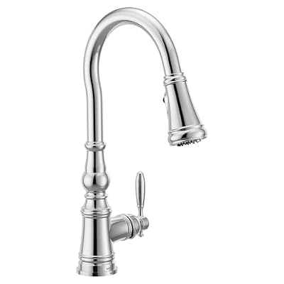 Moen FS73004 Weymouth 3-in-1 Water Filtration Pulldown Kitchen Faucet, Chrome