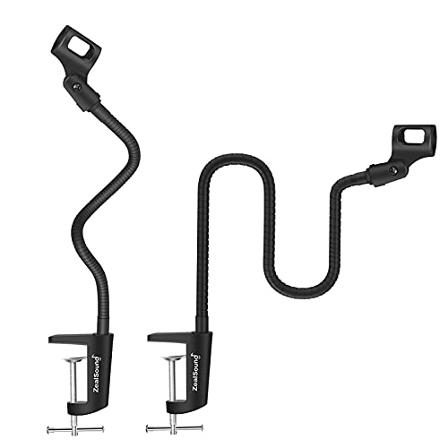Zealsound Microphone Arm Stand H1 13 Inch + H19 19 Inch Black #TOP25
