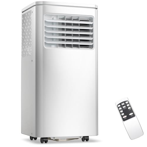 Image of Electactic Portable AC Units 10100 BTU, 4-in-1 Indoor Air Conditioner with Built-in Dehumidifier & Fan, Quiet Portable Air Conditioner for Home up to 450 Sq.Ft., 24-Hour Timer & Remote Control