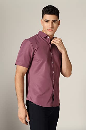Image of Leriya Fashion Men's Rayon Shirt - Summer Button Down Shirts | Half Sleeve Printed |Formal |Casual Stylish (Available in Plus Size)