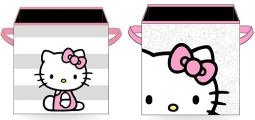 Hobby Lobby Hello Kitty Collapsible Storage Bins 11 in x 11 in x 11 in Pack of 2 Polyester