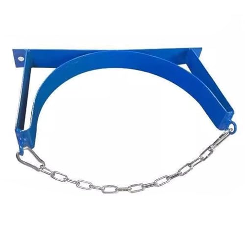 Support pour bouteille de gaz avec chaîne de sécurité – Solution de stockage sécurisée pour réservoirs de propane, d'oxygène, nitro dans la maison,...