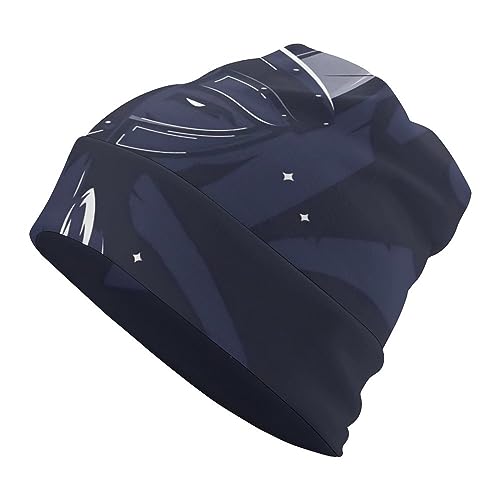 Bonnet unisexe avec symbole Vegvisir et cache-oreilles d'hiver