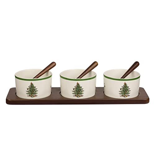 Portmeirion Spode Christmas Tree Holiday Serving Dishes - 7-Piece...