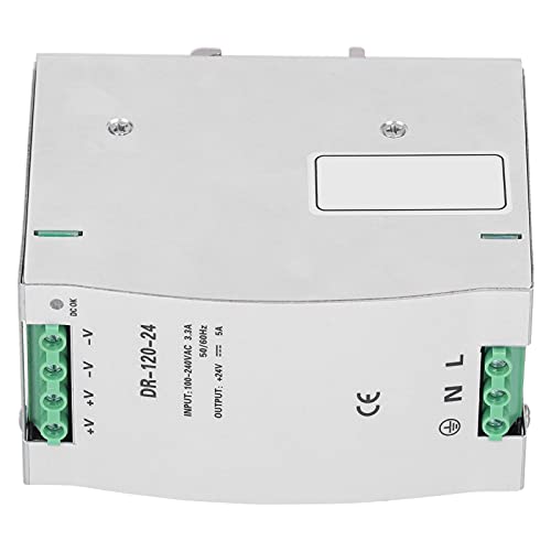Alimentation à découpage Rail DIN 24V 5A 120W pour commande industrielle