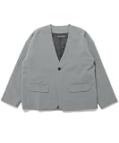 [クリフメイヤー] ジャケット ノーカラー キッズ ジュニア 子供服 男女兼用 120 グレー