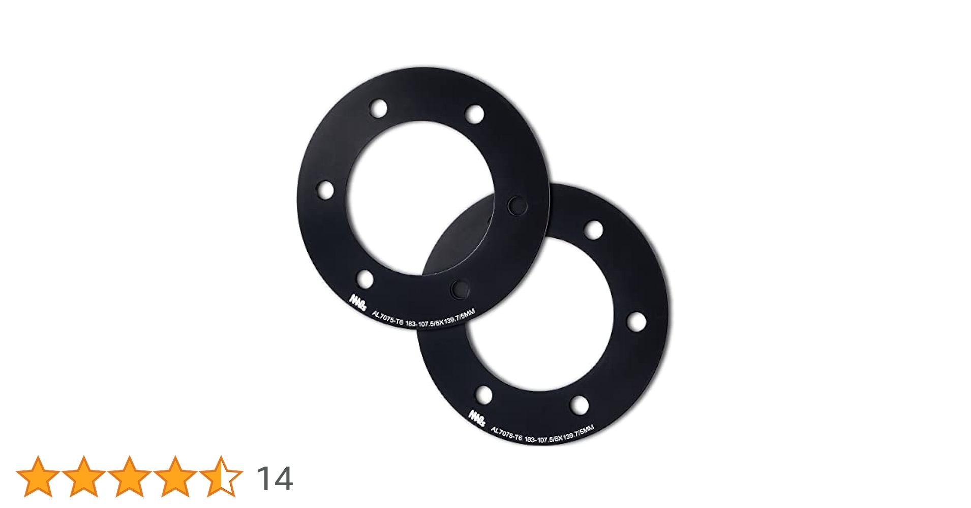 アルミ製ホイールスペーサー 6穴 Amazon | JINGLING 厚さ6mm ホイールスペーサー 汎用 PCD139.7 5