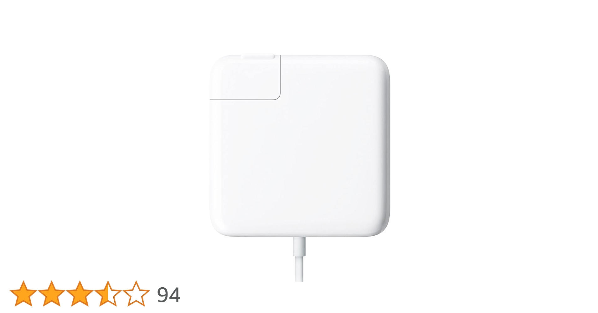 85W MagSafe電源アダプタ (L字型コネクタ付き) APPLE アップル 85W MagSafe 互換電源アダプタMac Book（L字