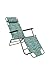 Mountain Warehouse Chaise Pliante Sunlounger de Camping - Légère et Robuste pour l'été avec Courroie de Transport - pour Voyages, Plage, Plein air, Pique-niques, Piscine Sarcelle Taille Unique