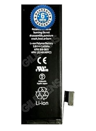 Image of Original Battery for iPhone 5G / 5 / A1428 / A1429 / A1442 Battery with 6 Month Warranty*** (5G00036)