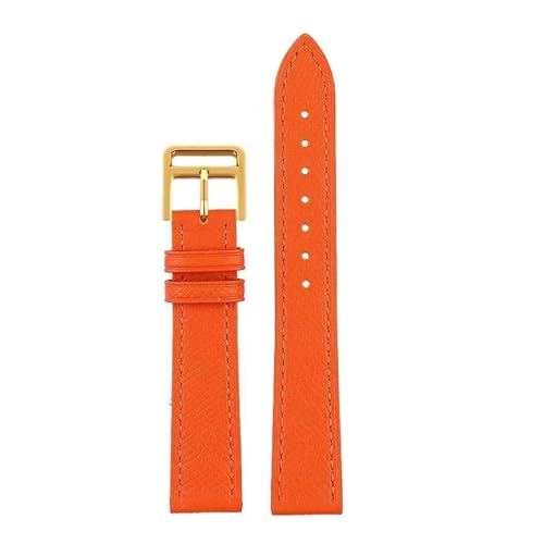 [|Ő] Genuine Leather Strap Of The Watch Is Suitable Compatible With Hermes 14mm 16mm 18mm Fashionable Comfortable Soft Cowhide