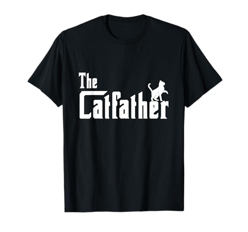 Propriétaire de chat Amoureux des chats Papa - The Catfather T-Shirt